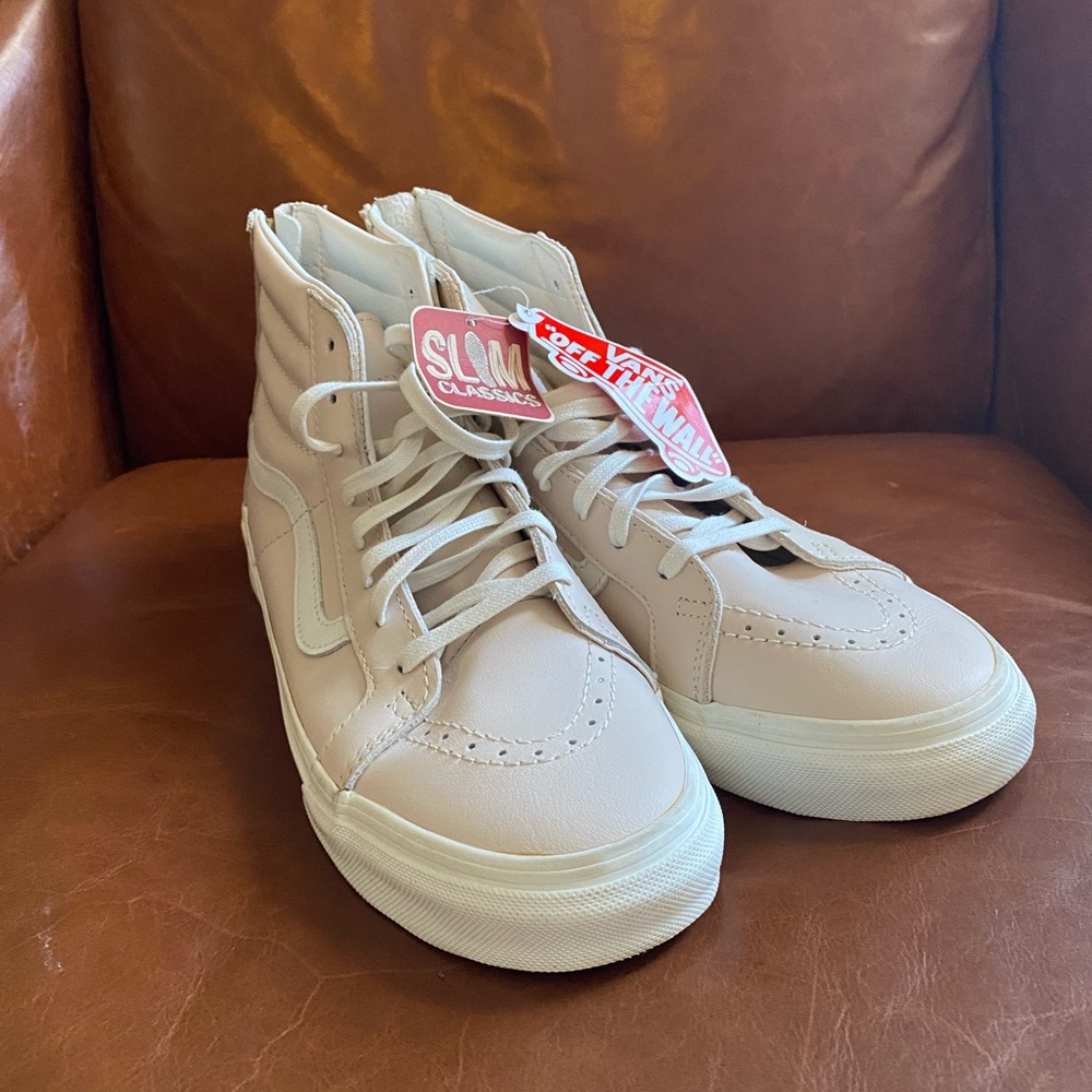 Vans Leather Slim Classics W9.5